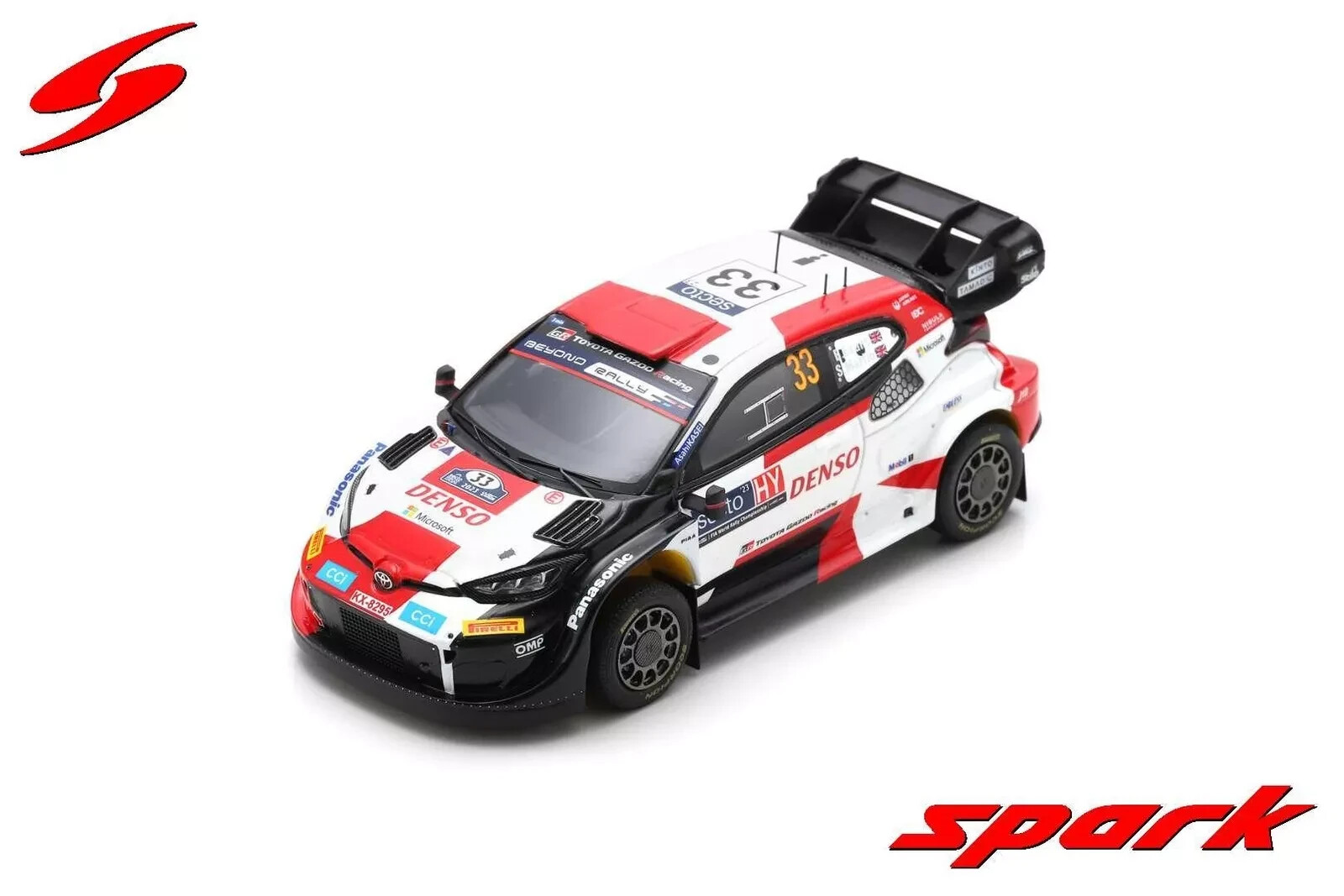 Spark S6736 TOYOTA GR Yaris Rally1 cadeau idéal pour passionné de sport automobile