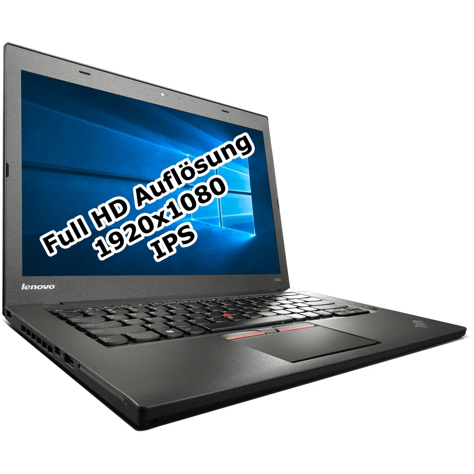 Lenovo ThinkPad T450s · i7-5600U · 4GB · 512GB