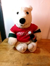 Coca Cola bear plush  12"