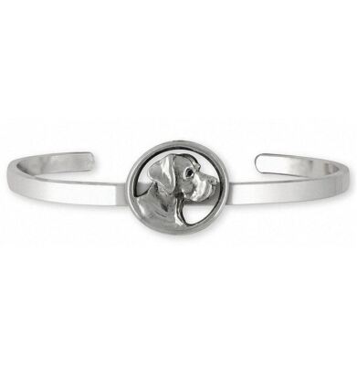 Great Dane Bracelet Jewelry Sterling Silver Handmade Dog Bracelet GD11-CB