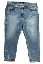 Lauren Ralph Lauren Women's Wash Paint Relaxed Taper Jeans