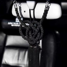 A Set Jdm Junction Produce Black Jp Kintsuna Rope Kiku Knot Car Luxury Charms A Set Jdm Junction Produce Black Jp Kintsuna Rope Kiku Knot Car Luxury Charms
