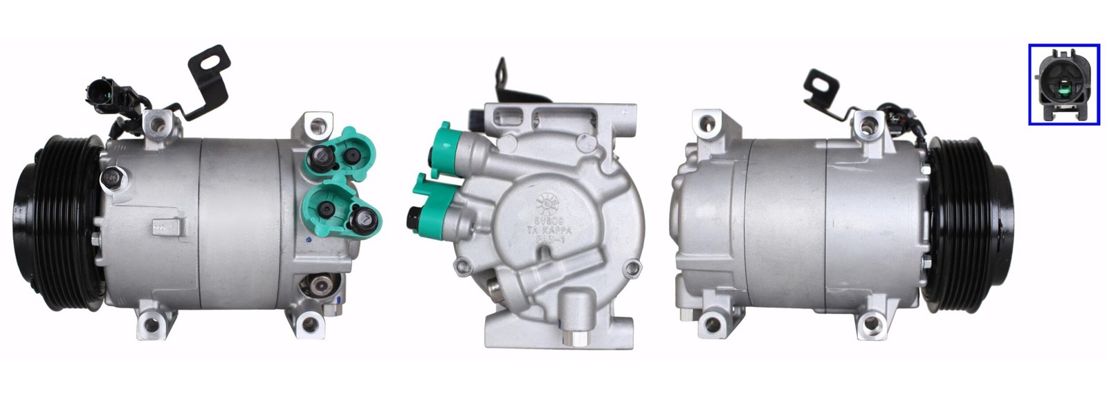 Compresseur climatisation ELSTOCK 51-1219 pour réparer l'air conditionné Kia