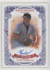 2021 Onyx Vintage Extended Blue Ink Auto /400 Ken Waldichuk #EAKE Auto 9nn