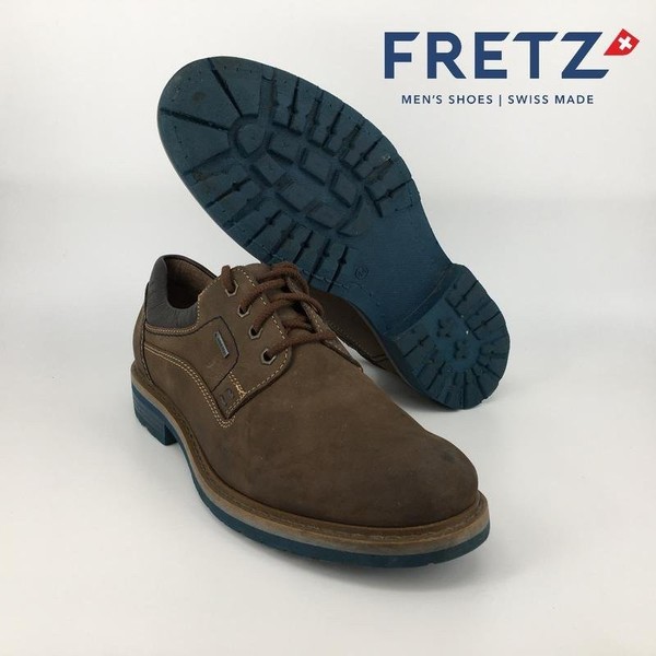 Men Fretz men Boots Brown Leather 44