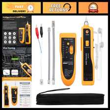 Ethernet Cable Tester, RJ45 RJ11 Wire Toner Tracker, CAT5 CAT6 Continuity Tool