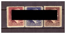 Generalgouvernement 53.Geburtstag von Adolf Hitler Mi.89-91 komplett Falz