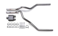 Ford F150 F250 98-06 Truck 2.5 Mandrel Dual Exhaust Kit Flowsound 1-chamber Ford F150 F250 98-06 Truck 2.5 Mandrel Dual Exhaust Kit Flowsound 1-chamber