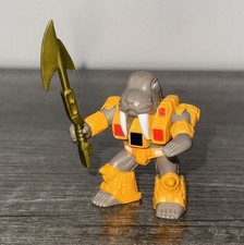 Takara Hasbro Battle Beasts Wolfgang Walrus #37 Figure Weapon Wood Rub