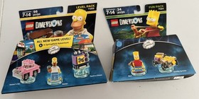 BART SIMPSON Gravity Sprinter LEGO Dimensions  71211 Homer Simpson 71202 NEW