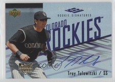 2007 Upper Deck Spectrum Rookie Signatures Troy Tulowitzki #148 Auto 6o3