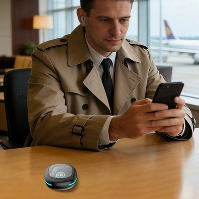Real-Time AI Translation Earbuds with 164 Languages for Travel Business Learning