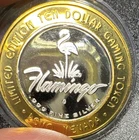 2001 Flamingo Reno, NV .999 Silver Strike Gaming Token (Year Of The Snake)