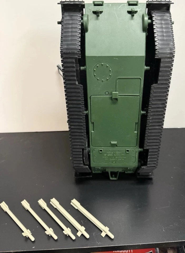 Figura de acción GI Joe Sgt Slaughter Marauders 1989 ecualizador tanque ARAH 3,75 parte Foto 2 de 4