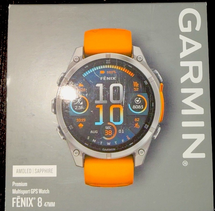 Garmin 010-02904-10 Feni Sapphire Titanium Smartwatch GPS