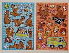 Scooby-Doo Sticker sheets. Lot Of 2.