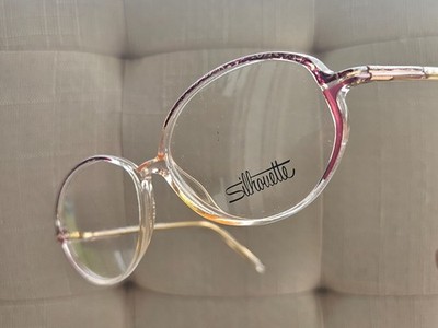 Silhouette Women Glasses Frame SPX M1911 Purple/Clear EyeglassesMade in Austria