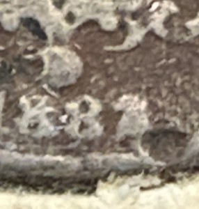 1883 over 2 DATE ERROR SHIELD NICKEL VF but with porous surfaces, pitting