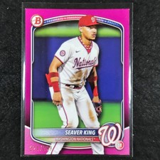 2025 Bowman Baseball SEAVER KING Base Fuchsia 221/299 #93