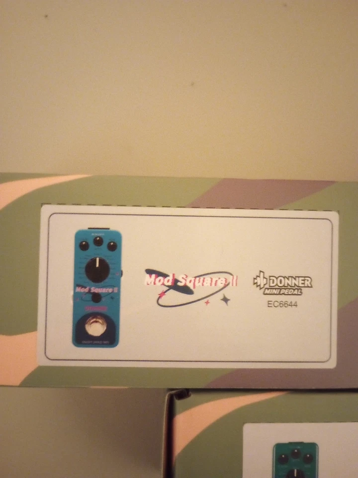 Three Donner Mini Pedals w/boxes (Mod Square II, Delay, Reverb) - Image 2 of 4