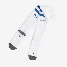 MANCHESTER CITY FOOTBALL SOCKS HOME PUMA Adults Sizes 6-8 UK 39-42EU