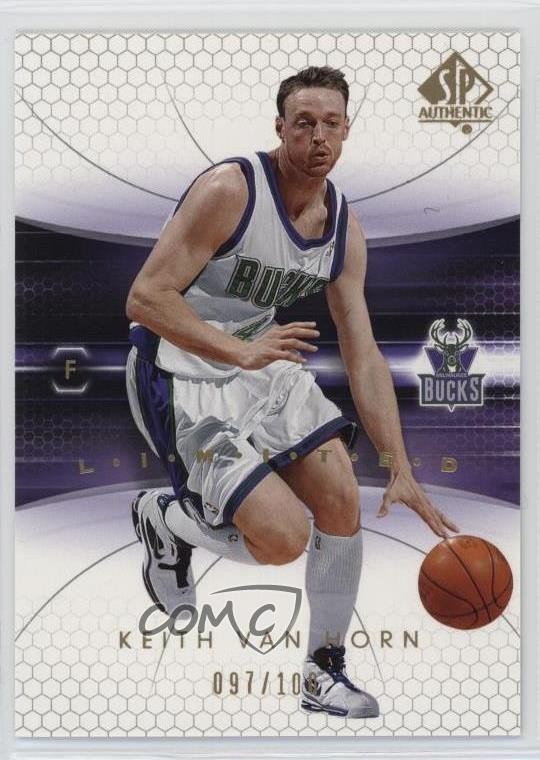 2004-05 SP Authentic Limited 97/100 Keith Van Horn #47 1g3