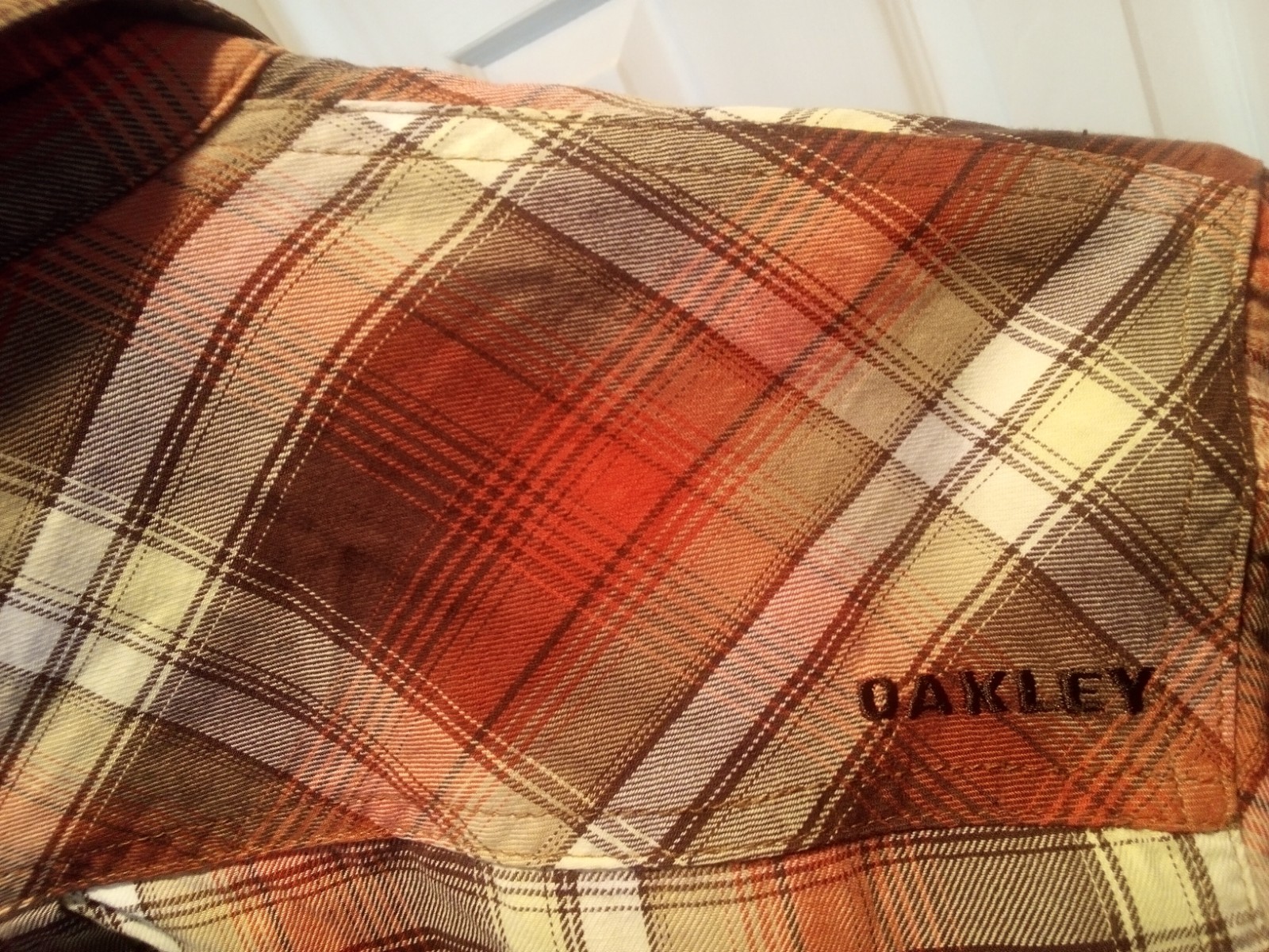 Oakley Reversible Insulated Snap Button Plaid Shi… - image 5