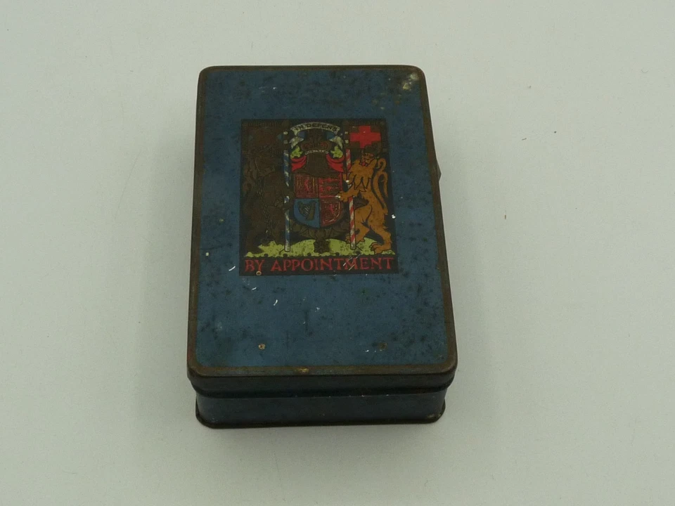 Boite métallique anglaise vintage - lot de 9 - Photo 4/4