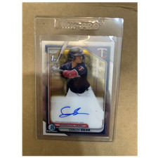 2024 Bowman Chrome Prospect Autograph Rookie Carlos Silva CPA-CSI Twins