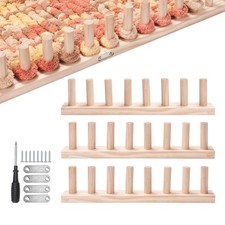 47"Chunky Blanket Loom Kit, Adjustable Size Portable Design Yarn Loom for Adu...