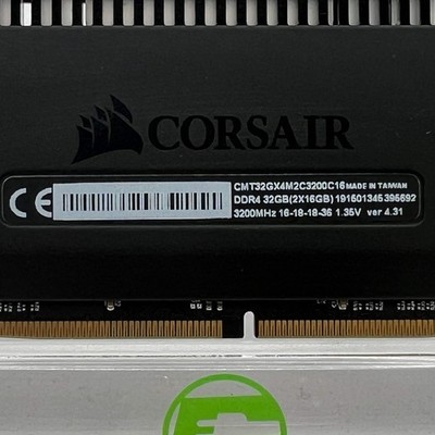 Corsair Dominator Platinum RGB 32GB (2x16gb) DDR4 RAM for sale