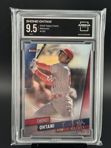 2019 Topps Finest - Refractor #100 Shohei Ohtani Arena Club 9.5 Pop 1
