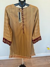 NEW 3 Piece Junaid Jamshed Pakistani indian Pret Shalwar Kameez-Eid-Wedding