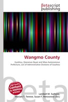 Lambert M. Surhone (U. A.) | Wangmo County | Taschenbuch | Englisch (2026)