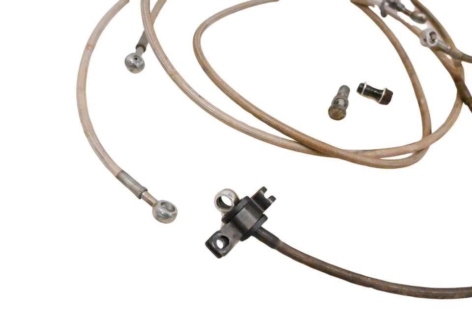 06 Honda TRX450ER Front & Rear Brake Lines Aftermarket - Image 3 of 3