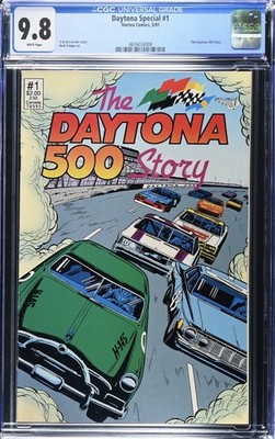   Daytona Special #1 (1991) CGC 9.8 Vortex Comics NASCAR Herb Trimpe Art