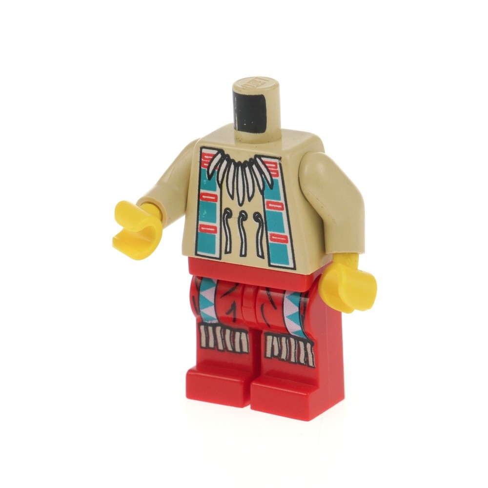 1X Lego Torso Legs Minifigure Indian Chief WW017 970C00PB0025 973PX105