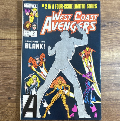 Marvel West Coast Avengers #2 1984 Hawkeye Mockingbird Tigra Wonder Man Iron Man