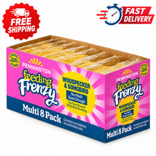 Pennington Feeding Frenzy No-Melt Suet Dough Woodpecker  Songbird Suet Cakes fo