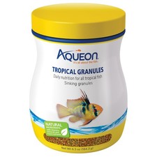 Tropical Fish Food Granules 6.5 Ounces for Healthy Aquariums