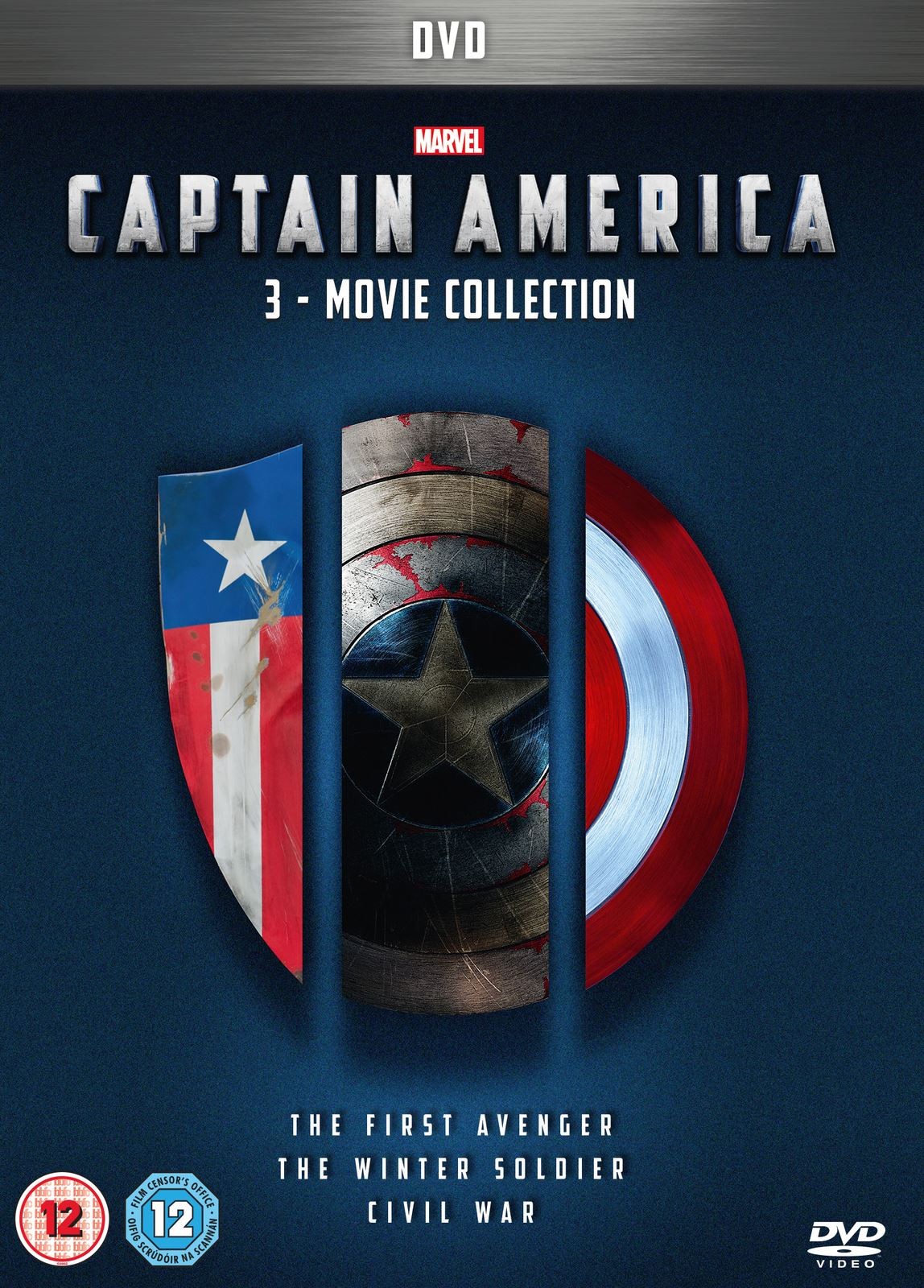 Captain America: 3-Movie Collection [12] DVD Box Set - Image 3