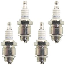 GENUINE OEM NGK PART # BR2LM; SPARK PLUG 4 PA...