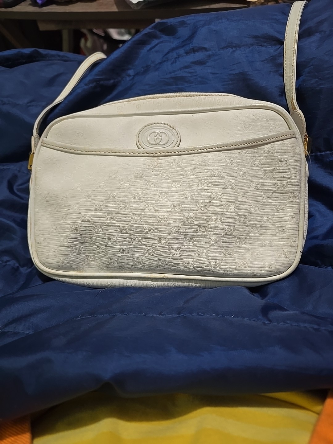 Tracolla Gucci autenticata - colore crema chiaro