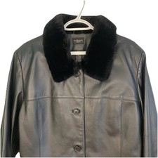 Preços baixos em George Faux Leather Outer Shell Coats, Jackets