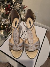 Alex Marie Gold Dressy Heels
