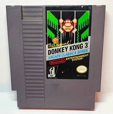 Nintendo Donkey Kong 3 NES - Authentic and Tested