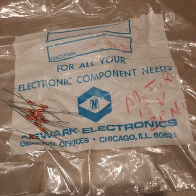 12pcs 1N965A 15 Volt Zener Diode