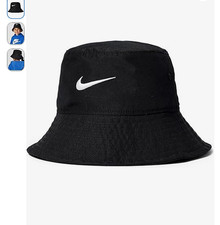 Nike Dri-Fit Bucket hat UPF40 Kids size 4-7 White Gray Black