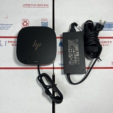 HP USB-C G5 Dock Universal Docking Station w/ 120W AC Adapter SAME DAY -WARRANTY