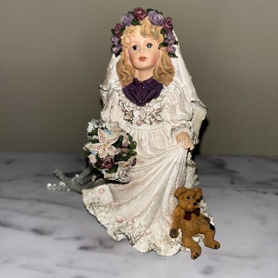 The Dollstone Collection  Yesterdays Child  2001 Heather Bride  E3573 